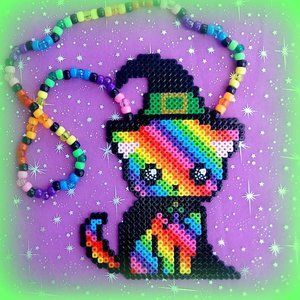 Harry Potter Slytherin Inspired Kitty Necklace